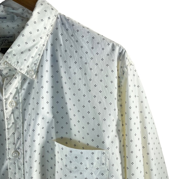 J. Crew "Secret Wash Shirting" Yellow Button Down Long Sleeve Shirt in Size XXL - Picture 5 of 14